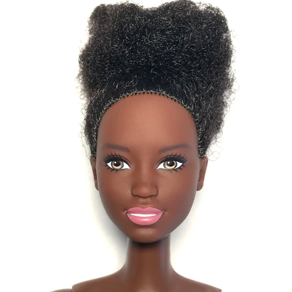 Nude Barbie 2021 You Can Be Pet Veterinarian Vet AA African American GTN84 Doll